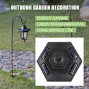 MAGGIFT Upgrade Hanging Solar Lights Garden Decorations, 37.8 Inch Dual Use