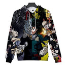 Boku No Hero Academia Hoodie 3D Printed Hooded Pullover Sweatshirt