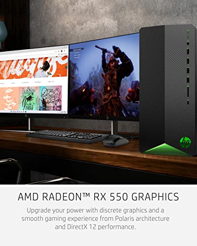 Gaming Desktop, AMD Radeon RX 5500, AMD Ryzen 3 5300G Processor, 8 GB RAM