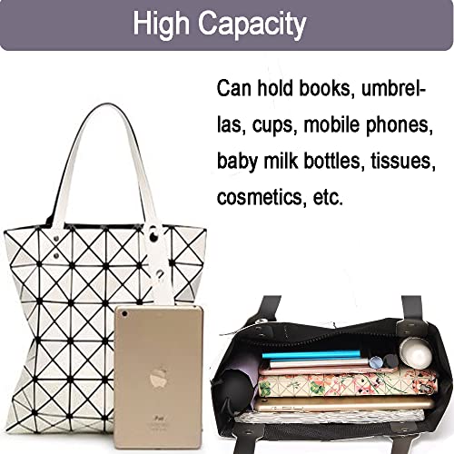 Shoulder Bag Tote Geometric rhombus handbag Big Capacity Portable handbags