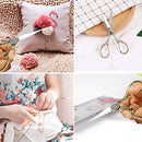 BIHRTC 5 Inch Little Fabric Scissors and 3.6Inch Small Scissors Dressmaker Shears