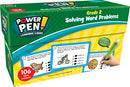 Power Pen Learning Cards: Solving Word Problems Grade 2 (6990)