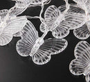 Lainin 3.5M/11.5FT 96SMD Curtain Light 16 LED Butterfly Strings 8 Mode