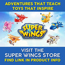 Super Wings - 5" Transforming Jett Airplane Toys Vehicle Action Figure| Flying Plane