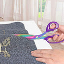 Titanium Coating Fabric Scissors, Professional Tailor Scissors, Ultra-Sharp Stainless Steel Blades