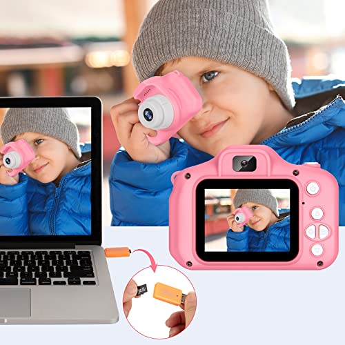 Kids Camera for Boys and Girls, Digital Camera for Kids Toy Gift, Toddler Camera Birthday