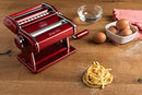 Made in Italy, Red, Includes Pasta Cutter, Hand Crank, and Instructions