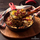 Cast Iron Skillet Set with Lids - 8"+10"+12"-inch Pre-Seasoned Covered Frying Pan Set