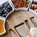 Cheese Board Set - Charcuterie Board Set and Cheese Serving Platter
