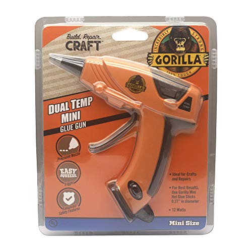 Dual Temp Mini Hot Glue Gun Kit with 30 Hot Glue Sticks