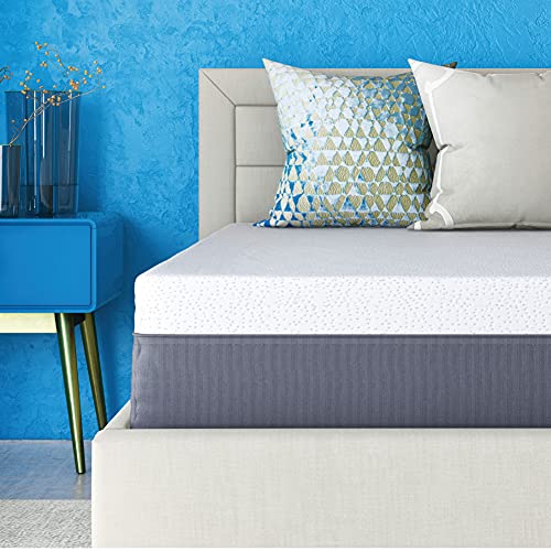 Cool Gel Ventilated Memory Foam 12-Inch Mattress | CertiPUR-US Certified | Bed-in-a-Box, Queen