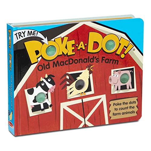Children's Book - Poke-a-Dot: Old MacDonald’s Farm (Board Book with Buttons to Pop)