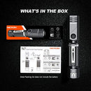 Flashlight, NICRON N7 600 Lumens Tactical Flashlight, 90 Degree Mini Flashlight