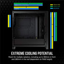 Corsair 4000D Airflow Tempered Glass Mid-Tower ATX PC Case - Black