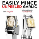 Alpha Grillers Stainless Steel Mincer and Crusher with Silicone Roller Peeler Squeeze