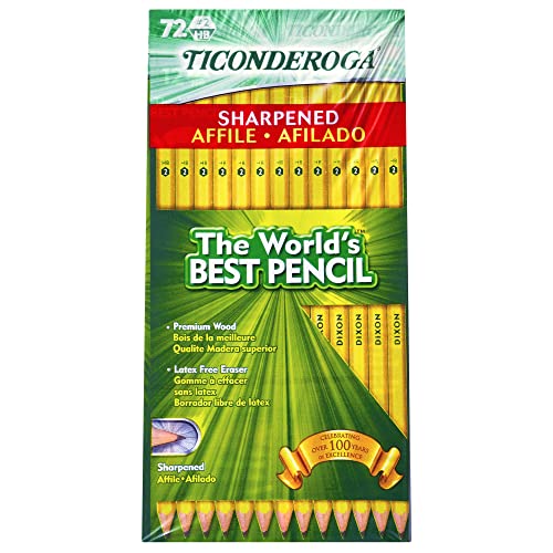Pencils, Wood-Cased, Pre-Sharpened,