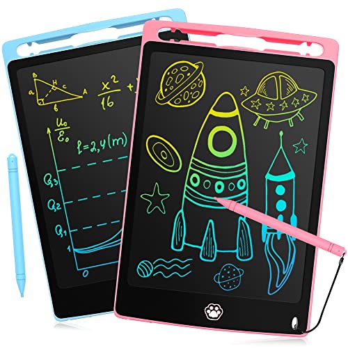 2 Pack LCD Writing Tablet, Electronic Drawing Writing Board, Erasable Drawing Doodle Pad