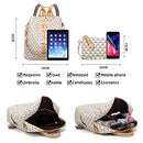 Backpacks for Women Fashion PU Leather Bag Multipurpose Design Convertible Bag