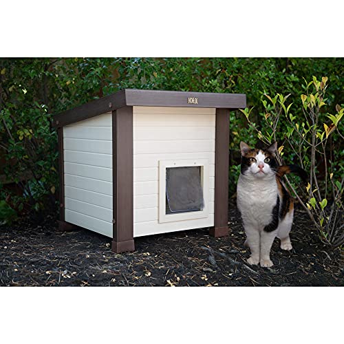 Albany Outdoor Feral Cat House, Multicolor