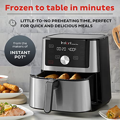 Vortex Plus Air Fryer Oven, 6 Quart, From the Makers of Instant Pot, 6-in-1, Broil, Roast