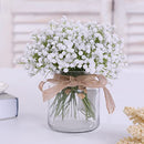 10Pcs 30 Bunches White Babys Breath Artificial Flowers Real Touch