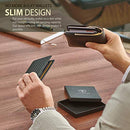 Mens Slim Wallet with Money Clip AUSTIN RFID Blocking Bifold Credit Card Holder