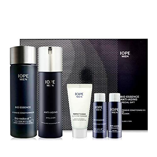 Men Skincare Set (Bio Essence Intensive Conditioning + Anti-Aging Emulsion)