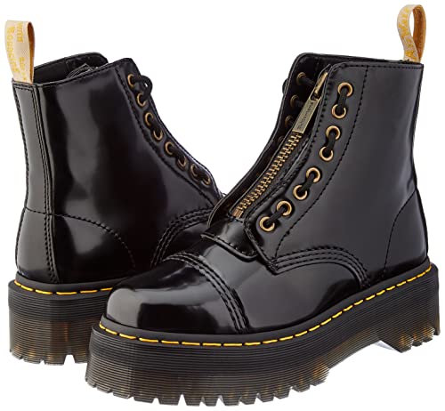 Dr. Martens Women's Vegan Sinclair Fashion Boot, Black Oxford, 9