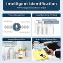 Label Maker- Barcode Printer Bluetooth Thermal Label Maker Machine