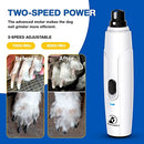 Dog Nail Grinder, Upgraded Cat Dog Nail Trimmers Super Quiet Dog Nail Clipper