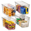 Plastic Storage Bins with Lids – Perfect Kitchen Organization or Pantry Storage
