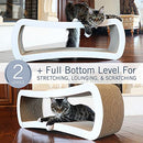 Jumbo Cat Scratcher Lounge.39 x 11 x 14 inches (lwh)Superior Cardboard
