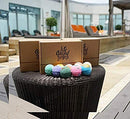 Bath Bombs Gift Set 12 USA made Fizzies, Shea & Coco Butter Dry Skin Moisturize