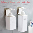 Shower Gel Bottle Rack Hook Bracket Bathroom Wall Magic Paste Shampoo Suction