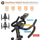 Indoor Cycling Bike Stationary, VIGBODY Exercise Bike Ipad Holder with LCD Monitor