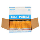 Golf Pencils with Erasers, 2 HB, Pre-Sharpened, 200 Count Classpack