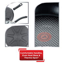 Dishwasher Safe Cookware Fry Pan with Lid Hard Anodized Titanium Nonstick, 12-Inch