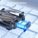 Foldable FPV Drone with 1080P WiFi Camera for Adult Beginners and Kids; Voice/Gesture