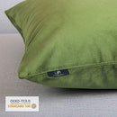 Pack of 2 Velvet Decorative Throw Pillow Covers Soft Solid Square Cushion Case