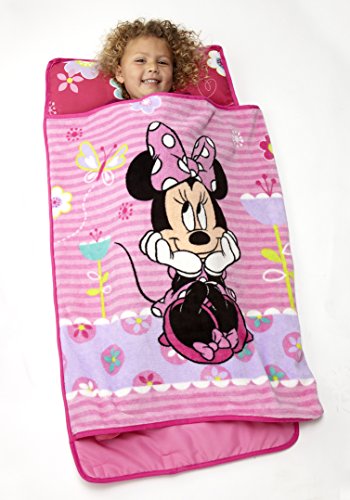 Disney Minnie Mouse Toddler Rolled Nap Mat Sweet as Minnie