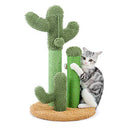 Cat Scratching Post Cactus Cat Scratcher Featuring with 3 Scratching Poles 23 Inches