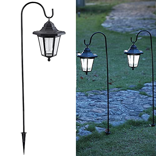 MAGGIFT Upgrade Hanging Solar Lights Garden Decorations, 37.8 Inch Dual Use