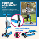 S SKIDEE Scooter for Kids with Foldable and Removable Seat – Adjustable Height