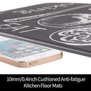 Kitchen Mat Set of 2 Non Slip Thick Cushioned Kitchen Rug Sets