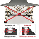 Camping Cot, 450LBS(Max Load), Portable Foldable Outdoor Bed with Carry Bag