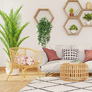 Artificial Hanging Plants Small Fake Potted Plants for Indoor Outdoor Shelf Decor