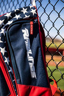 Rawlings Legion Baseball & Softball Players Equipment Backpack, Grey/Black