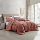 Comforter Set - Down Alternative Brushed Microfiber - Elegant All Season Bedspread Set