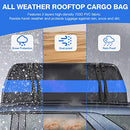 Vetoos 21 Cubic Feet Car Rooftop Cargo Carrier Bag, Soft Roof Top Luggage Bag