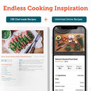 Pro II Air Fryer Oven Combo, 5.8QT Max Xl Large Cooker with 12 One-Touch Savable